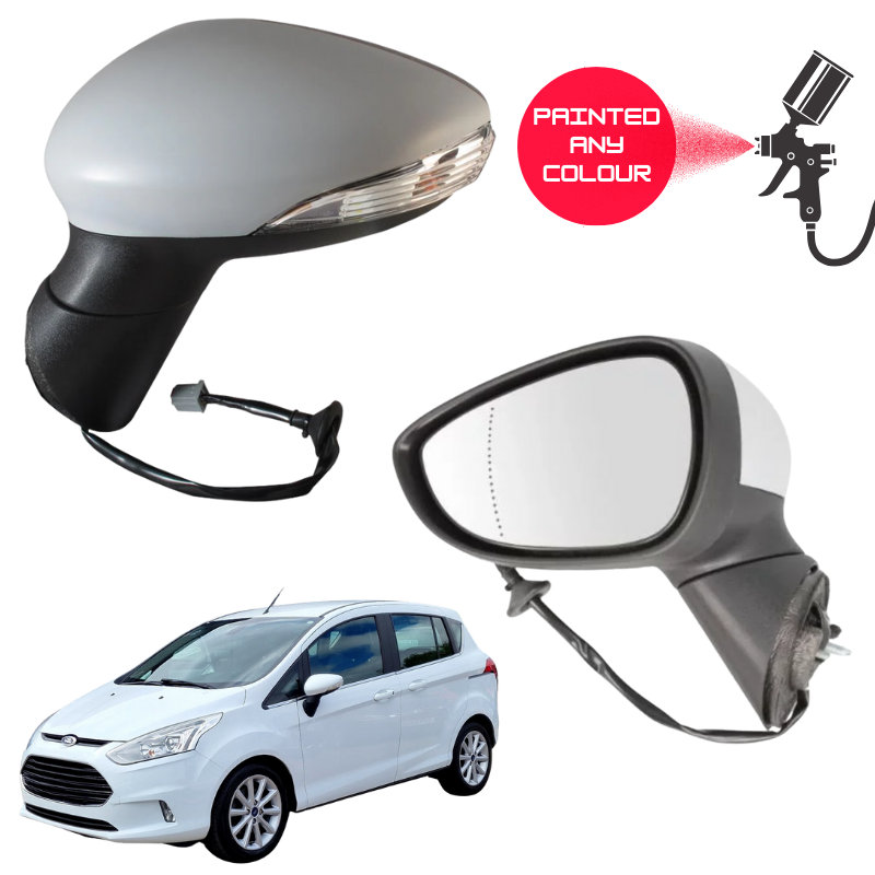 Ford B-Max 2012-2018 Door Wing Mirror Complete Painted Electric