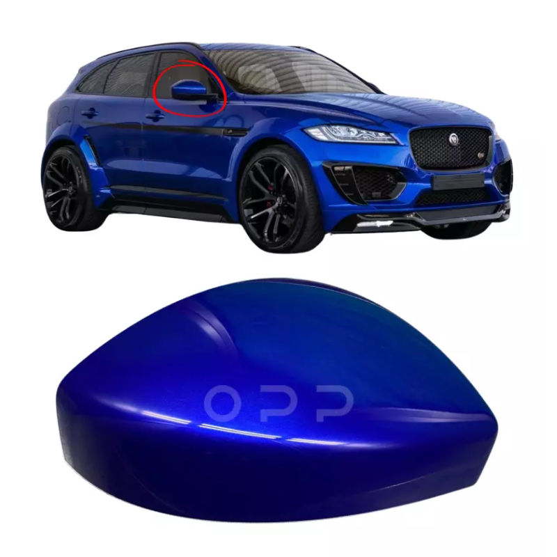 Jaguar F Pace 2016-2022 Door Wing Mirror Cover Painted Caesium Blue