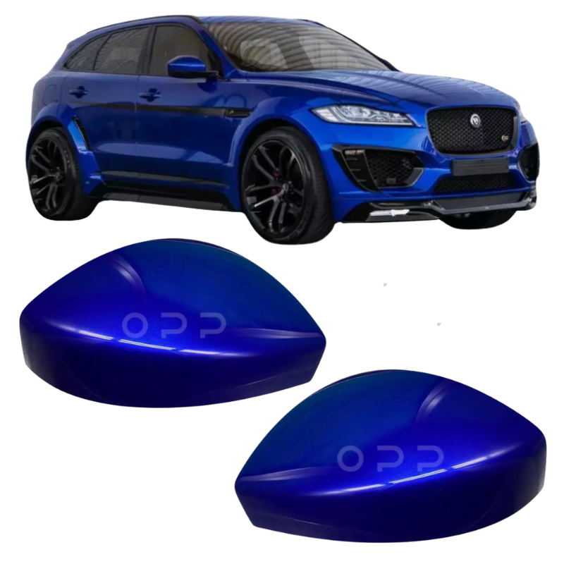 Jaguar F Pace 2016-2022 Door Wing Mirror Cover Painted Caesium Blue
