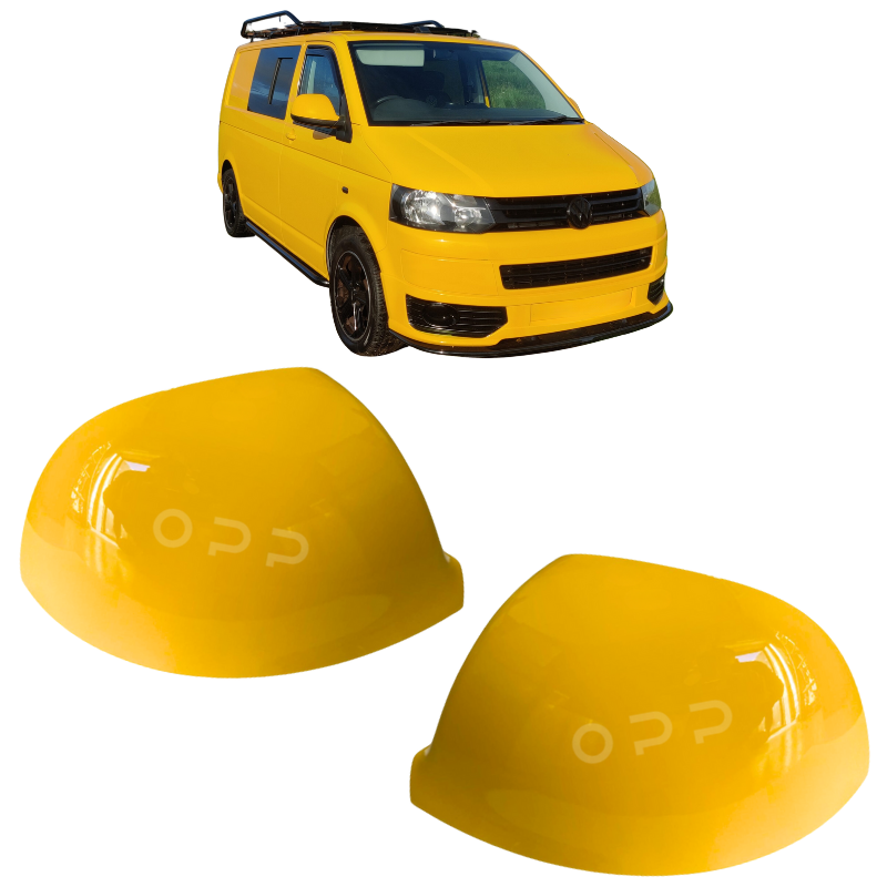 VW T6 T6.1 Transporter 2015-2024 Door Wing Mirror Cover Painted AA Yellow