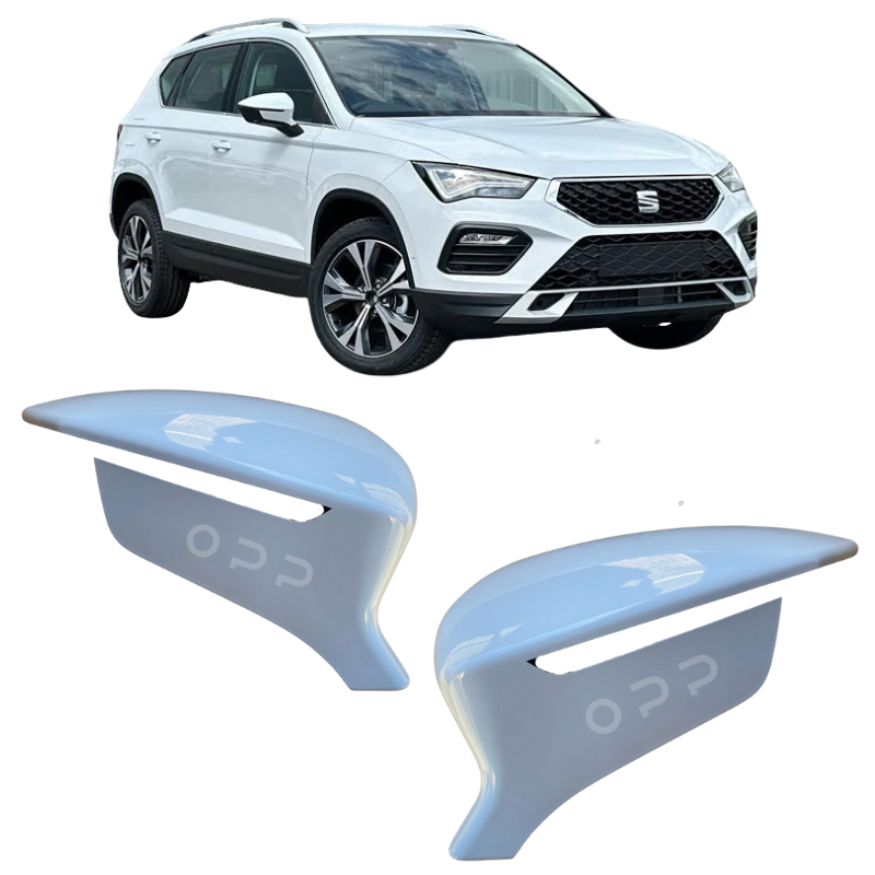 Seat Ateca 2016- Door Wing Mirror Cover Painted White