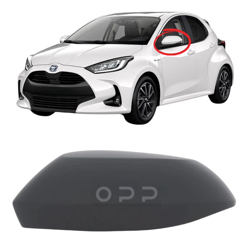 Toyota Yaris 2011-2025 Door Wing Mirror Cover Painted