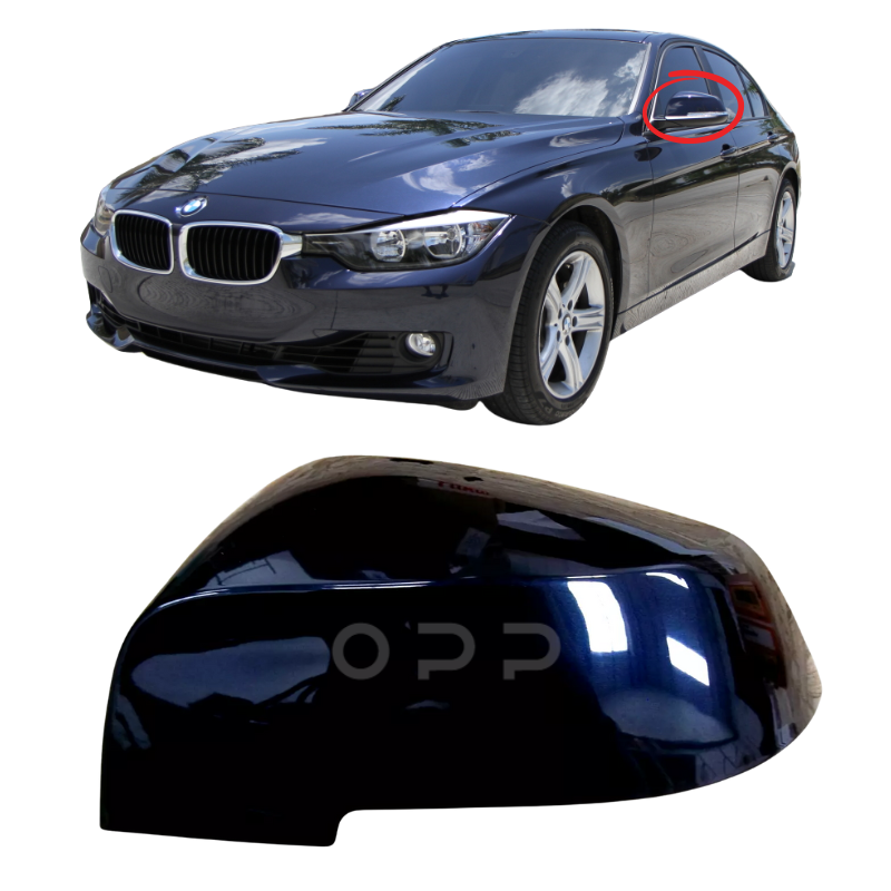 BMW 1 Series F20 F21 2010-2019 Door Wing Mirror Cover Painted Imperial Blue Met A89