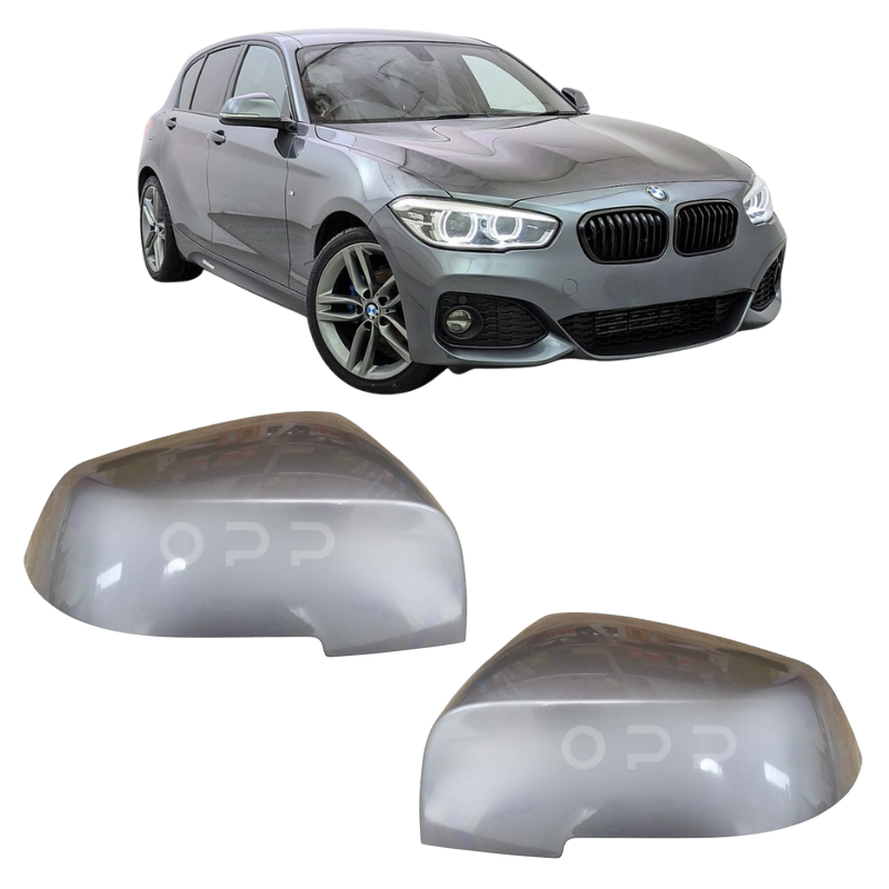 BMW 1 Series F20 F21 2010-2019 Door Wing Mirror Cover Painted Ferric Grey B55