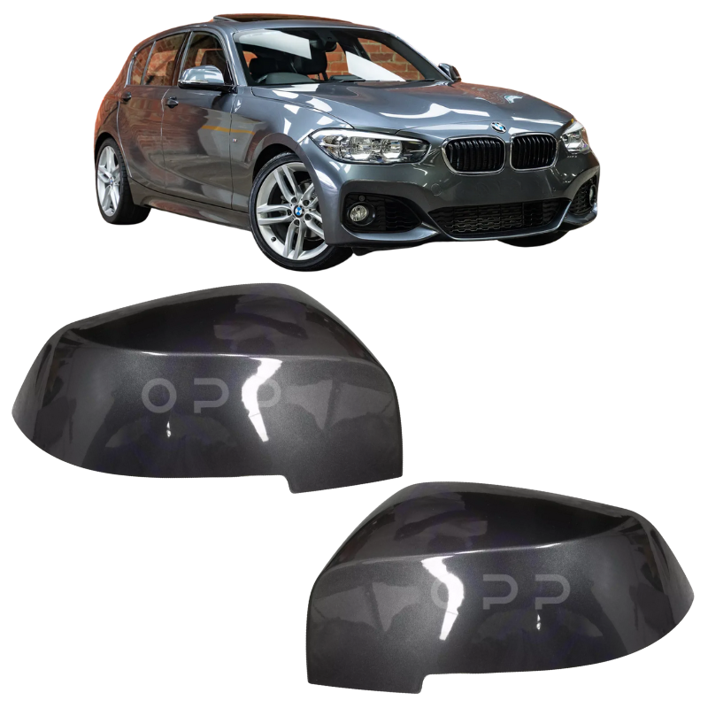 BMW 1 Series F20 F21 2010-2019 Door Wing Mirror Cover Painted Mineral Grey B39