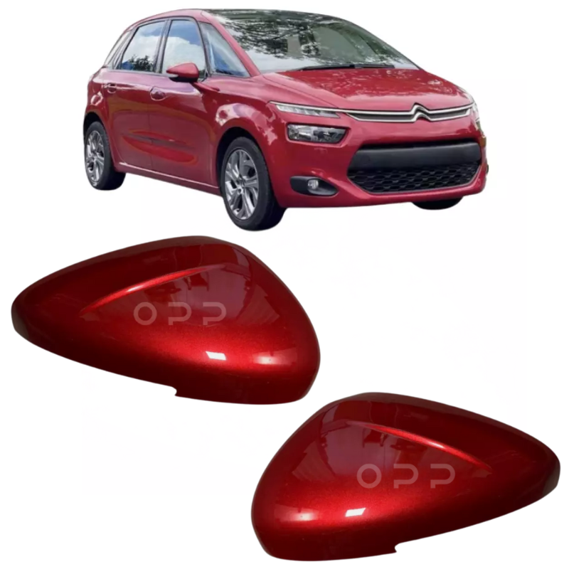 Citroen C4 Picasso 2013-2018 Door Wing Mirror Cover Painted Ruby Red