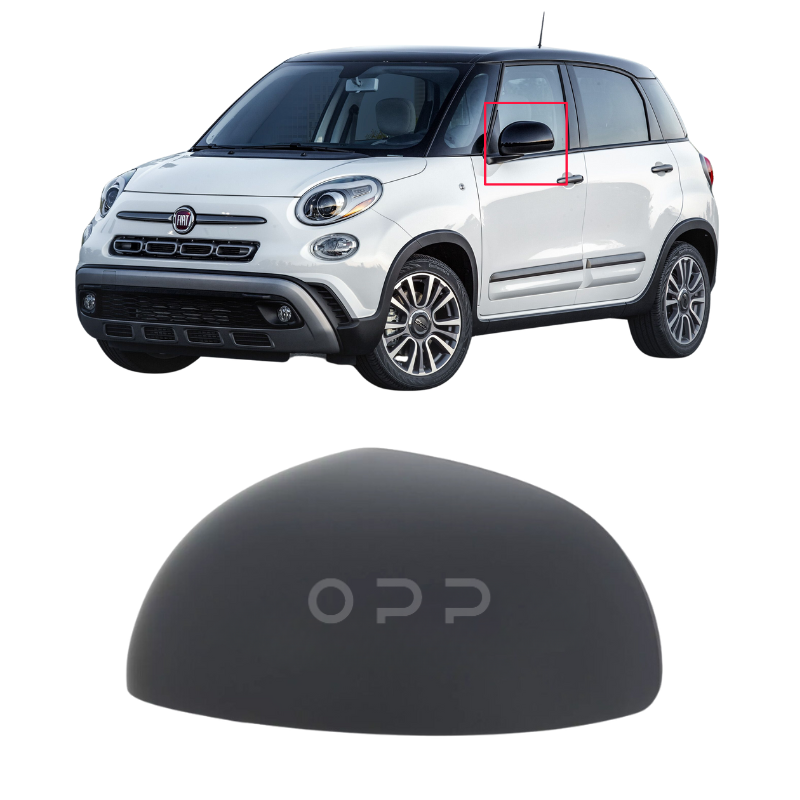Fiat 500 500L 500X 2008-2023 Door Wing Mirror Cover Painted