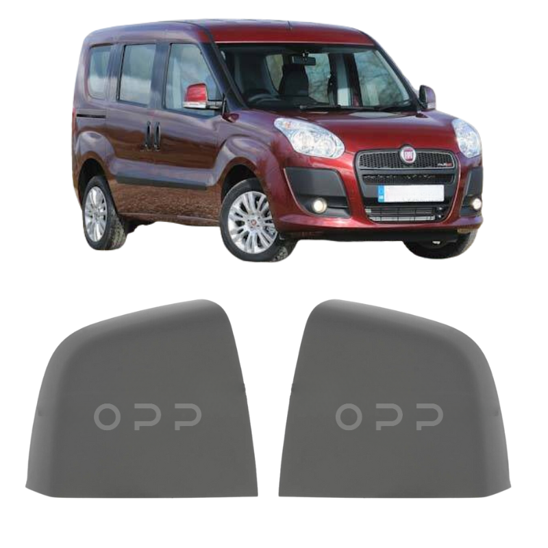 Fiat Doblo 2010- Door Wing Mirror Cover Painted