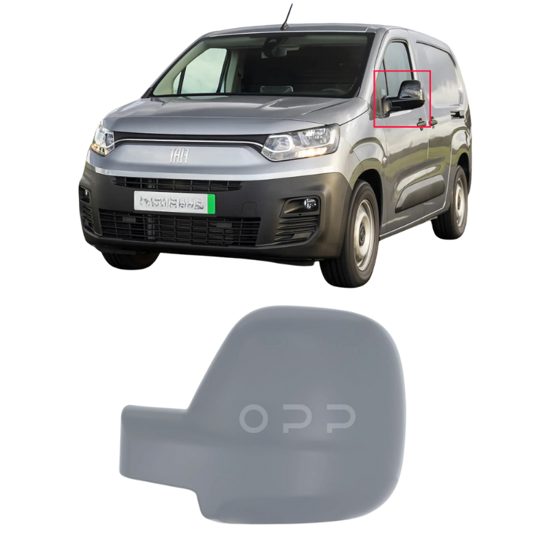 Fiat Doblo 2010- Door Wing Mirror Cover Painted