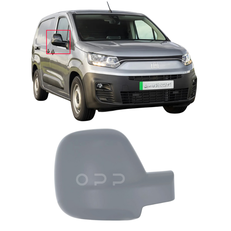 Fiat Doblo 2010- Door Wing Mirror Cover Painted