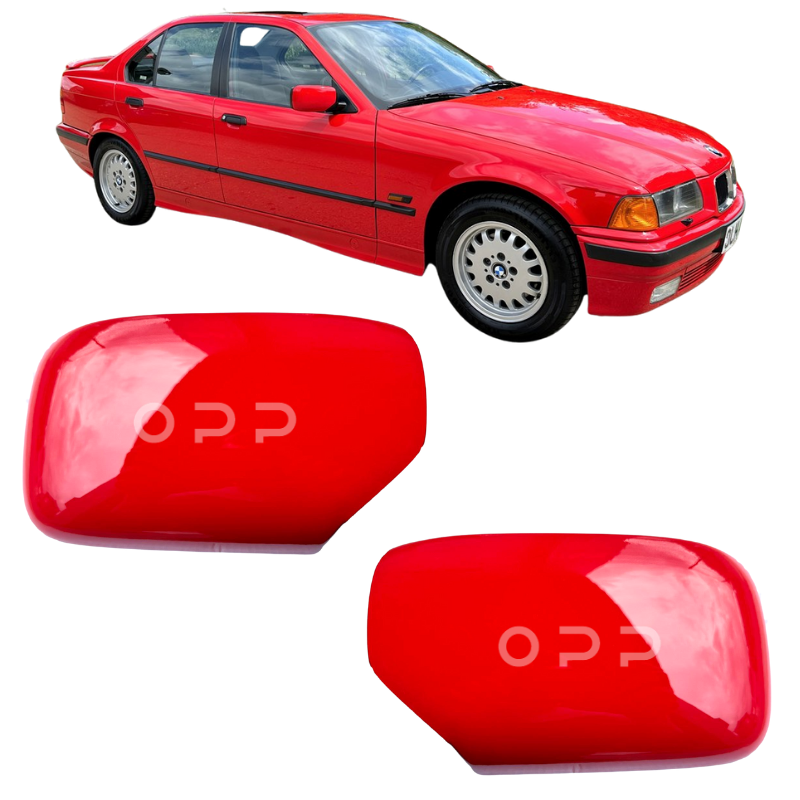 BMW 3 Series E36 1992-2001 Door Wing Mirror Cover Painted Hellrot Red 314