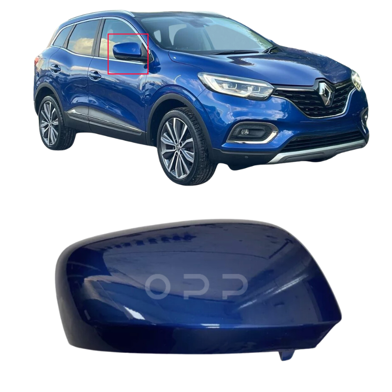Renault Kadjar 2015-2023 Door Wing Mirror Cover Painted