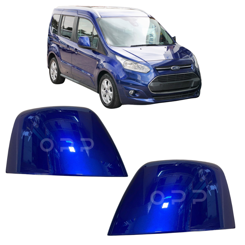 Ford Grand Tourneo Connect 2013-2018 Door Wing Mirror Cover Painted Deep Impact Blue