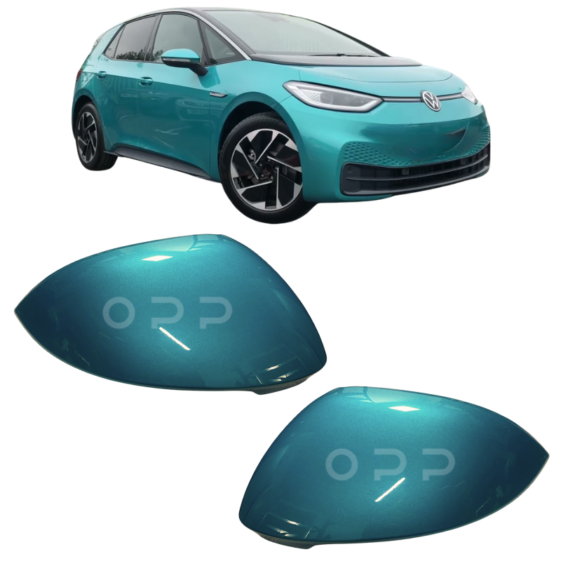 VW ID3 2020- Door Wing Mirror Cover Painted Makena Turquoise LC6L