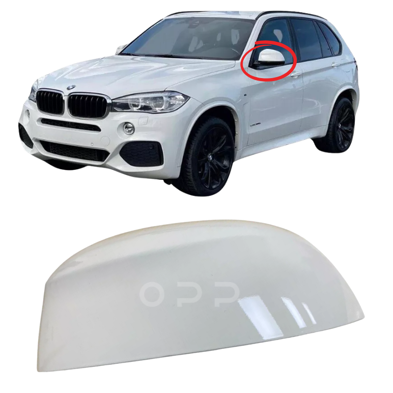 BMW X4 F26 2014-2019 Door Wing Mirror Cover Painted White