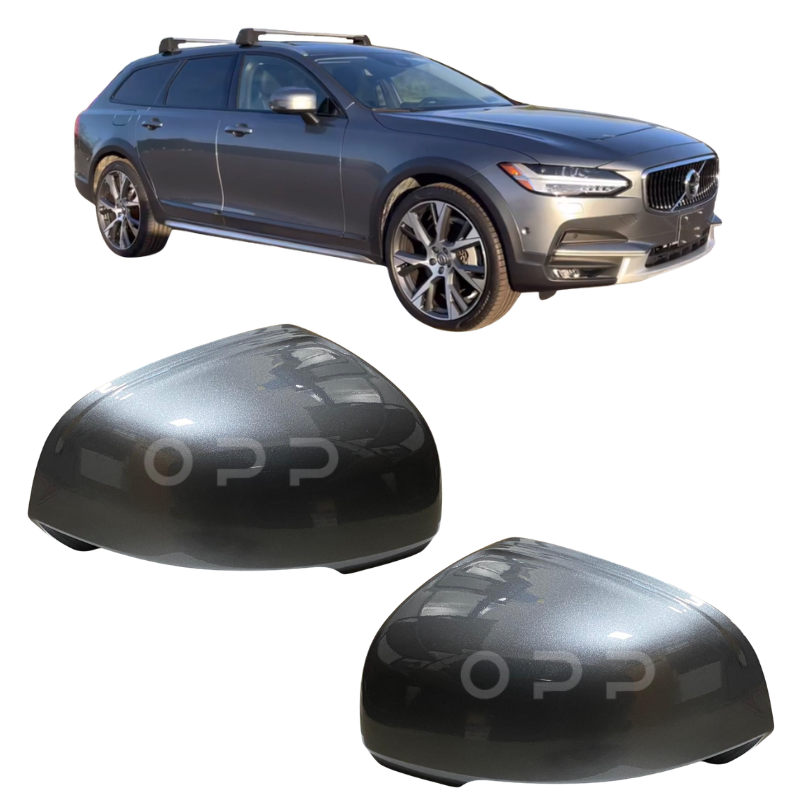Volvo V90 Estate 2016-2022 Door Wing Mirror Cover Painted Osmium Grey