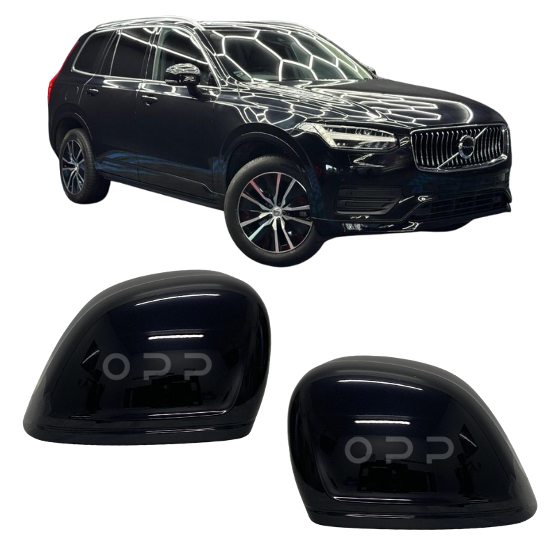 Volvo XC90 2019-2025 Wing Mirror Cover Painted Gloss Black