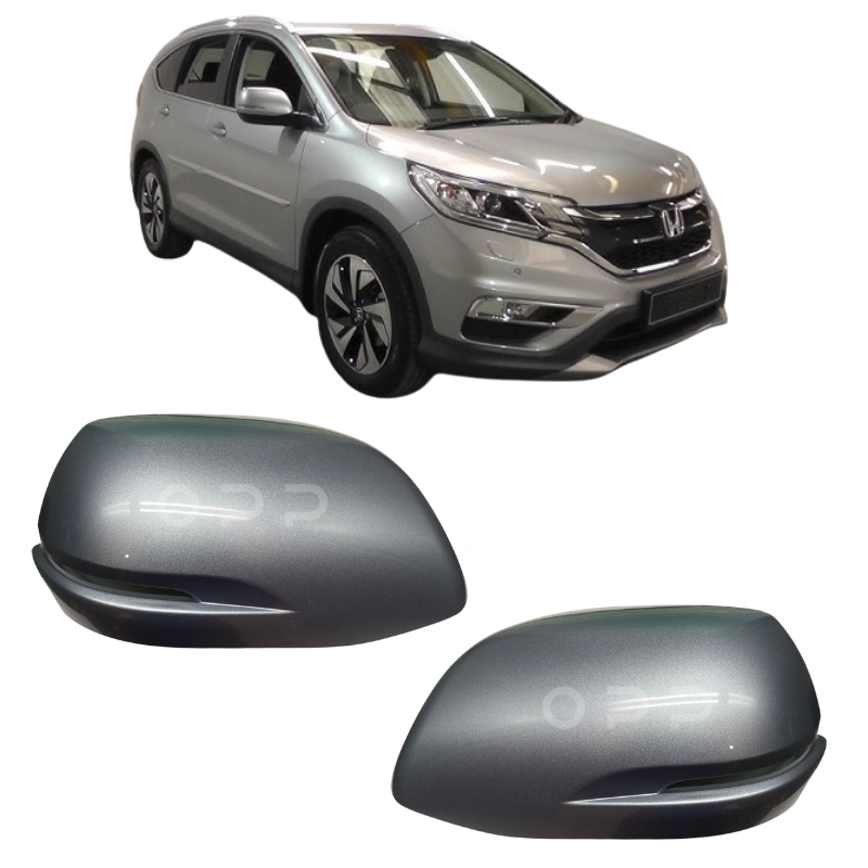 Honda CRV 2012-2019 Door Wing Mirror Cover Painted Solar Silver