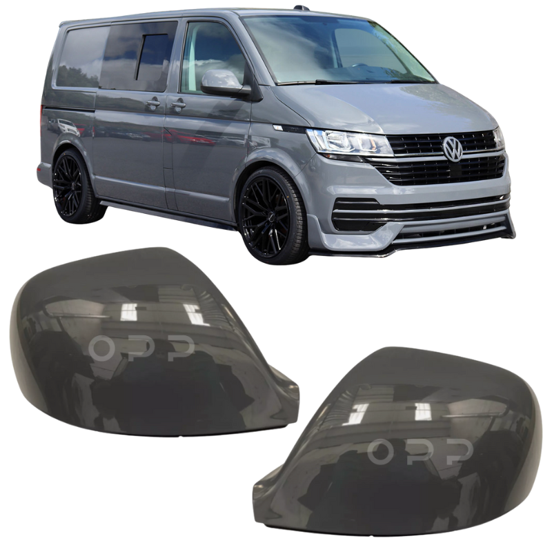VW T6 T6.1 Transporter 2015-2024 Door Wing Mirror Cover Painted Pure Grey H7J
