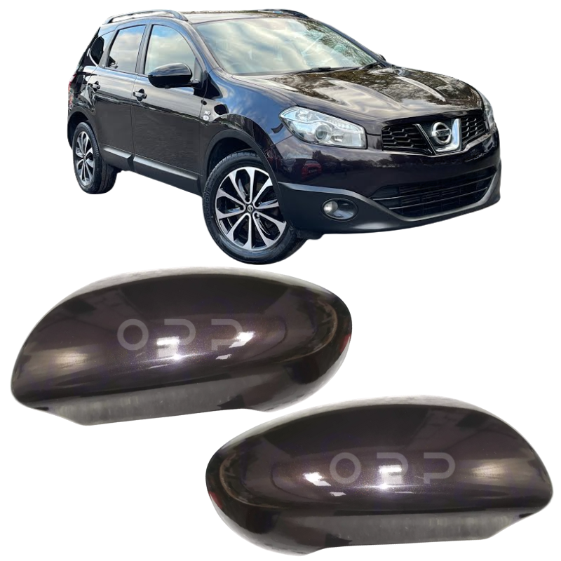 Nissan Qashqai 2006-2014 Door Wing Mirror Cover Painted Nightshade Purple GAB