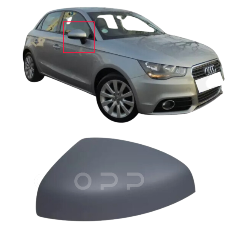 Audi A1 2010- Door Wing Mirror Cover Painted