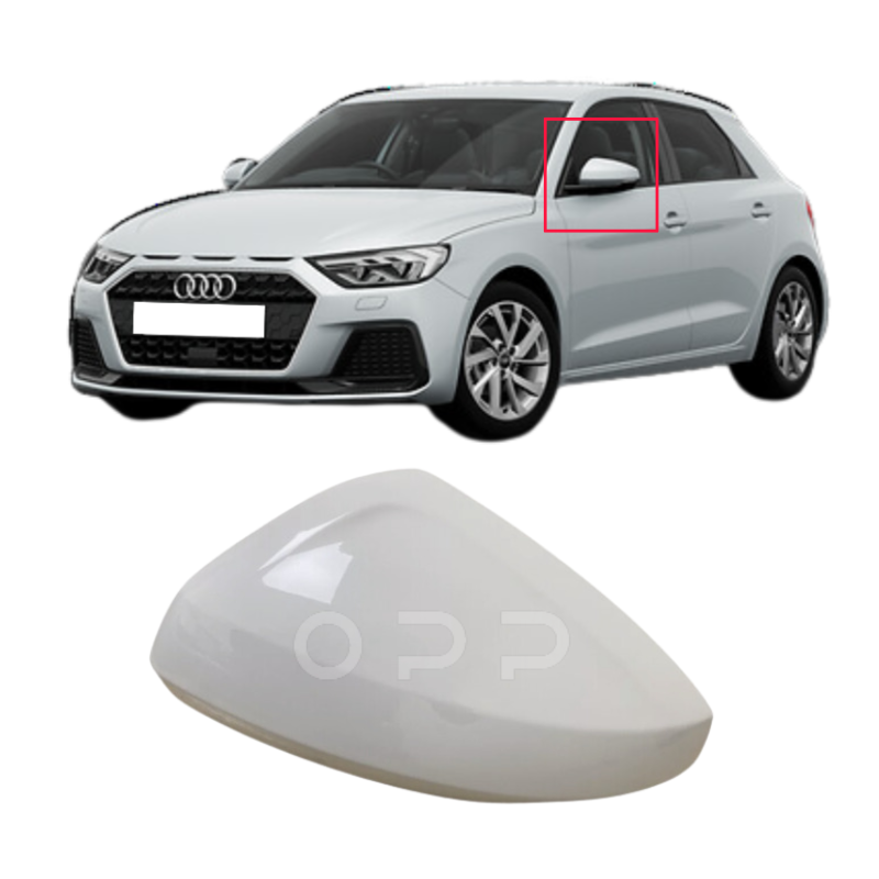 Audi A1 2010- Door Wing Mirror Cover Painted
