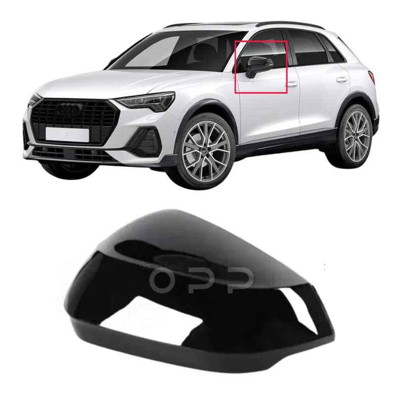 Audi Q3 2011- Door Wing Mirror Cover Painted