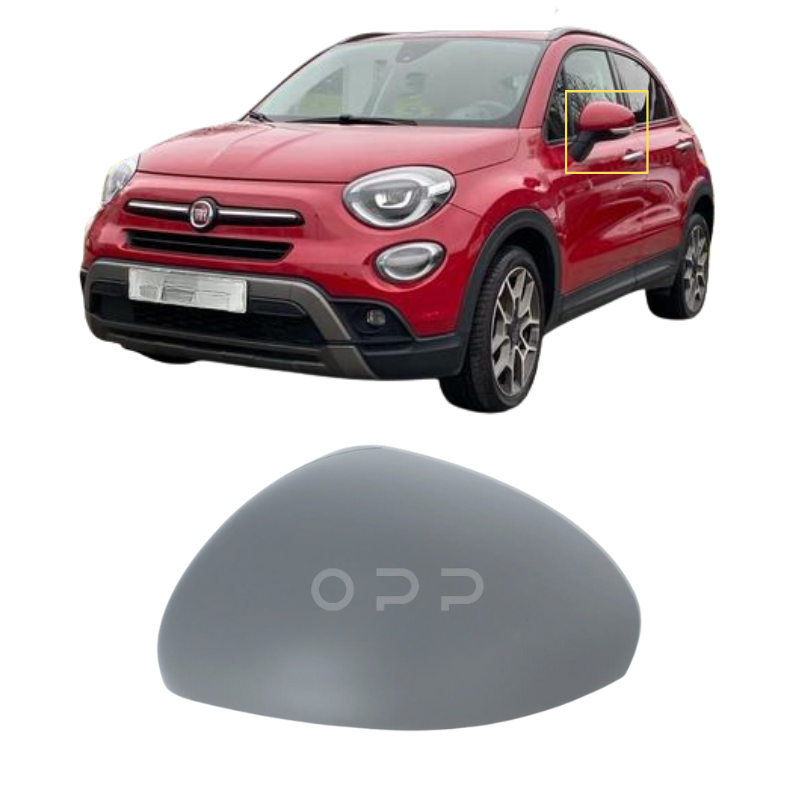 Fiat 500 500L 500X 2008-2023 Door Wing Mirror Cover Painted