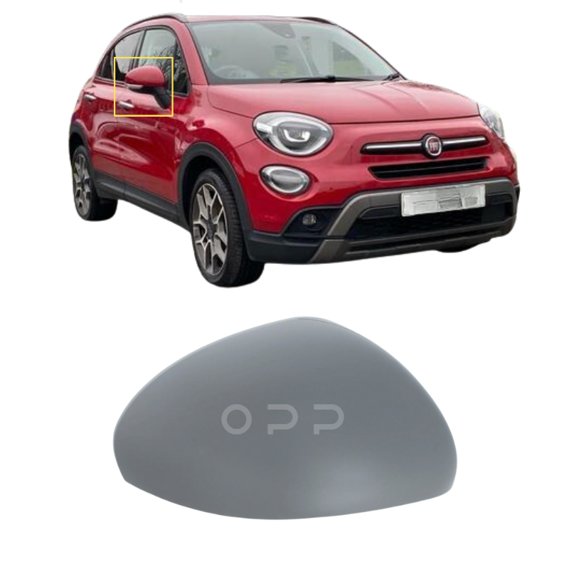 Fiat 500 500L 500X 2008-2023 Door Wing Mirror Cover Painted