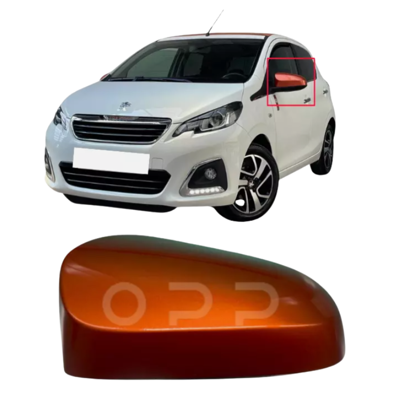 Peugeot 108 Roland Garros 2014-2022 Door Wing Mirror Cover Painted