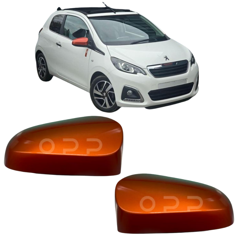 Peugeot 108 Roland Garros 2014-2022 Door Wing Mirror Cover Painted