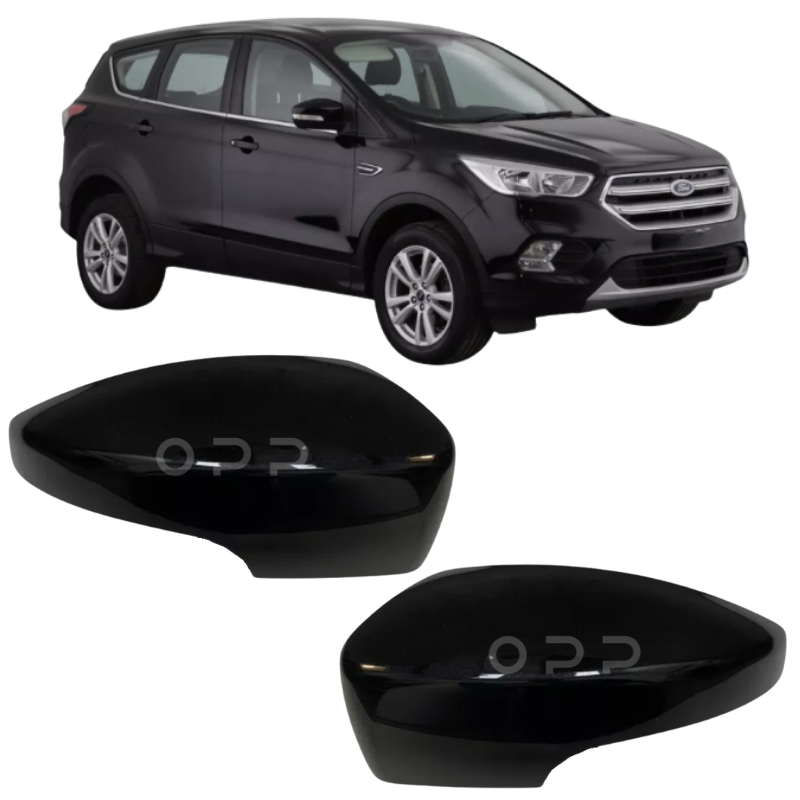 Ford Kuga 2013-2019 Door Wing Mirror Cover Painted Panther Black