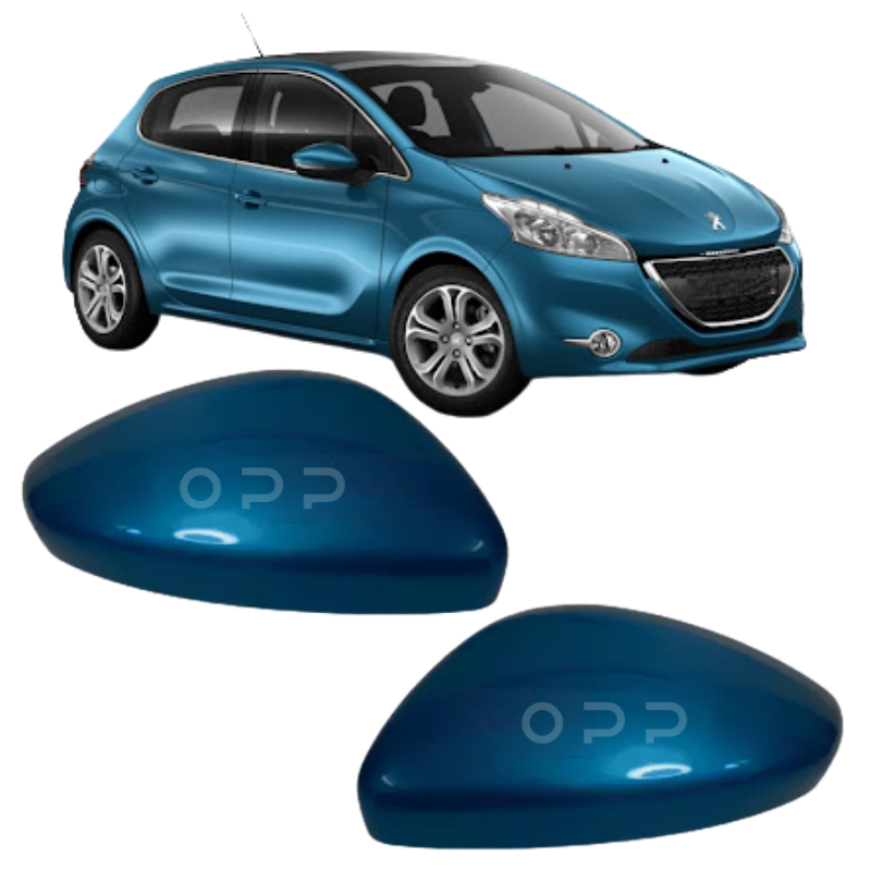 Peugeot 208 2012-2019 Door Wing Mirror Cover Painted Belle Isle KGW