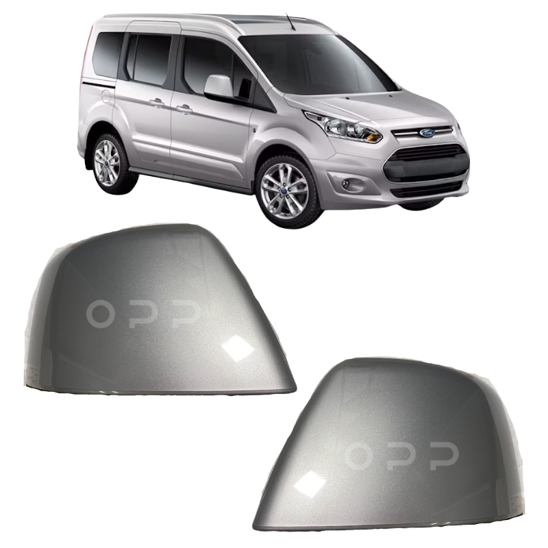 Ford Grand Tourneo Connect 2013-2018 Door Wing Mirror Cover Painted Moondust Silver