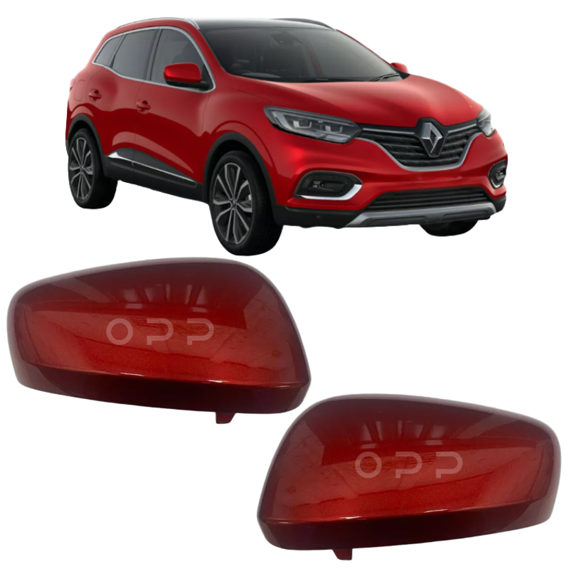 Renault Kadjar 2015-2023 Door Wing Mirror Cover Painted Flame Red Rouge NNP