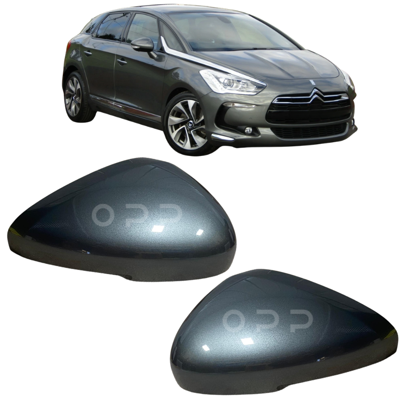 Citroen DS5 2011-2015 Door Wing Mirror Cover Painted Metallic Grey