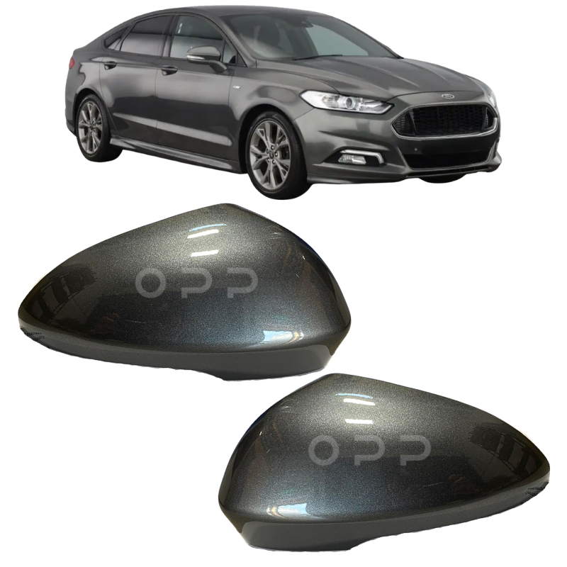 Ford Mondeo 2014-2021 Door Wing Mirror Cover Painted Magnetic Grey