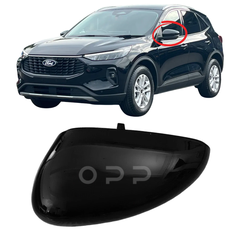 Ford Kuga 2019- Door Wing Mirror Cover Painted Agate Black