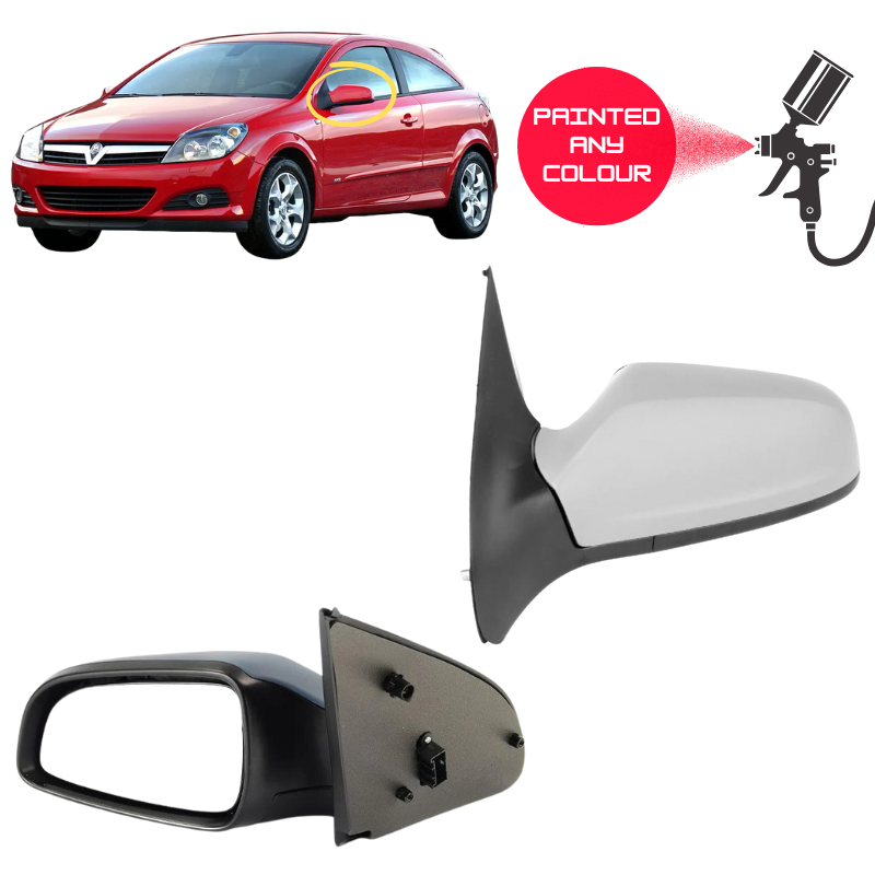 Vauxhall Astra H 2004-2009 Door Wing Mirror Complete Painted Electric