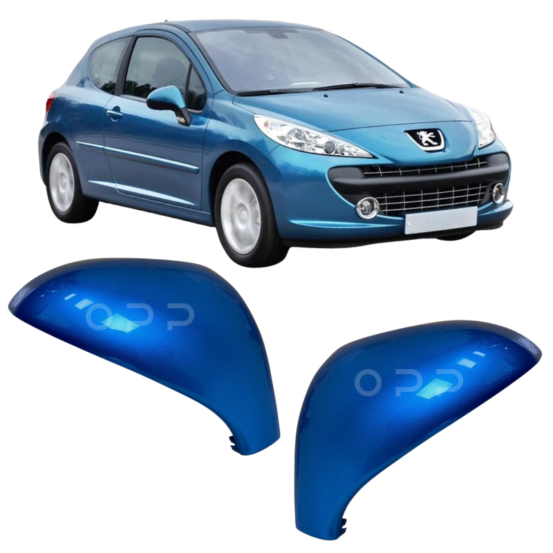 Peugeot 207 Including CC 2006-2013 Door Wing Mirror Cover Painted