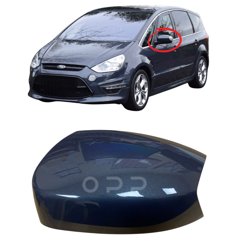 Ford S-Max 2006-2016 Door Wing Mirror Cover Painted Midnight Sky