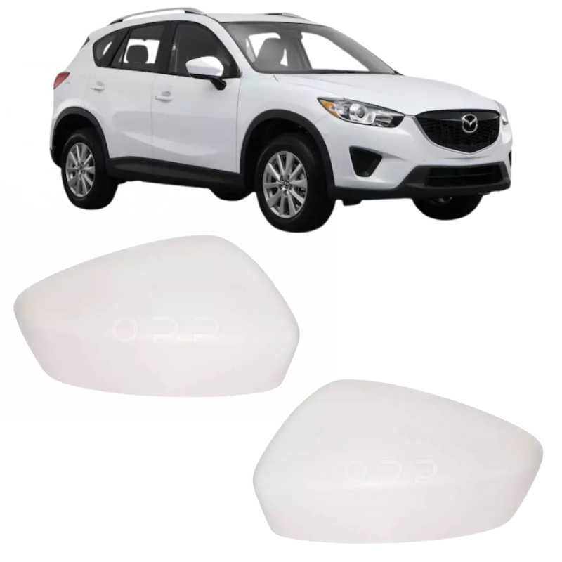 Mazda CX-5 2012-2015 Door Wing Mirror Cover Painted White