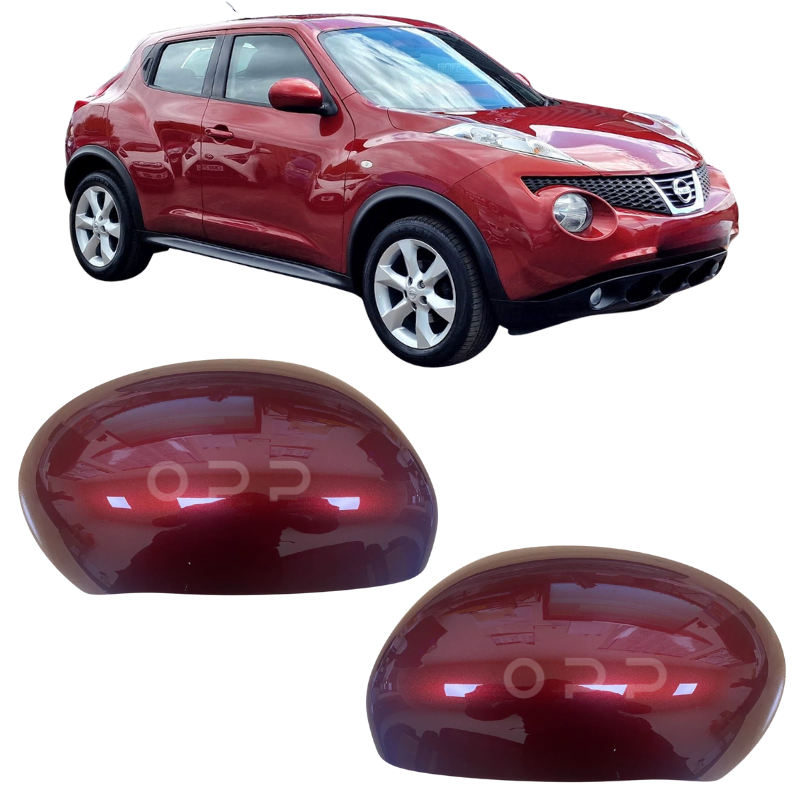 Nissan Juke 2010-2014 Door Wing Mirror Cover Painted Force Red NAH