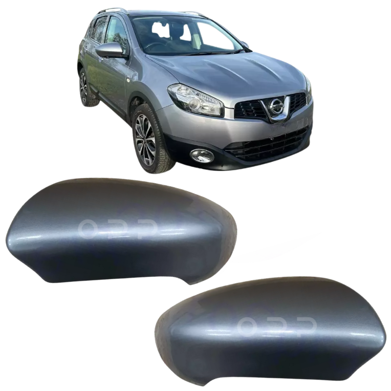 Nissan Qashqai 2006-2014 Door Wing Mirror Cover Painted Titanium Met KAQ
