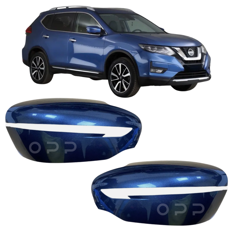 Nissan X-Trail 2014-2022 Door Wing Mirror Cover Painted Dark Blue RAQ