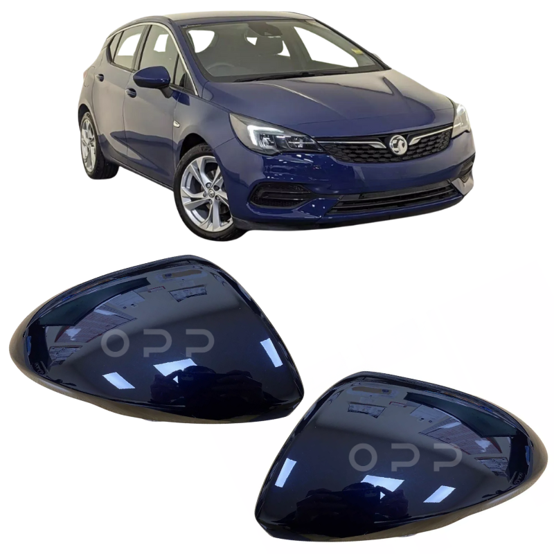 Vauxhall Astra K 2015-2021 Door Wing Mirror Cover Painted Dark Moon Blue Z22X