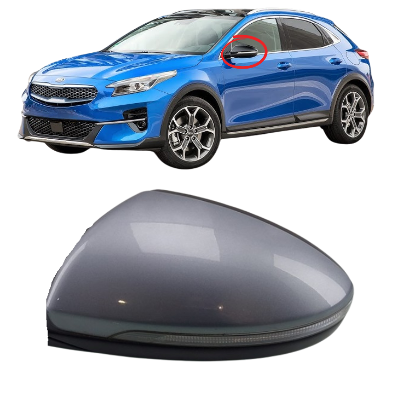 Kia XCeed 2019-2022 Door Wing Mirror Cover Painted