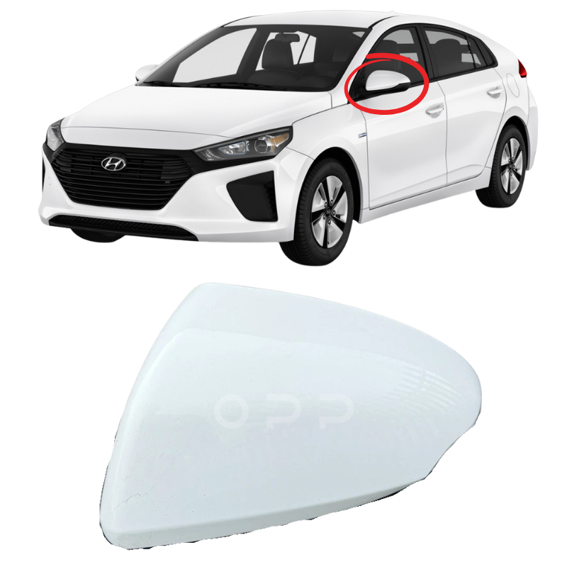 Hyundai Ioniq 2016-2022 Door Wing Mirror Cover Painted