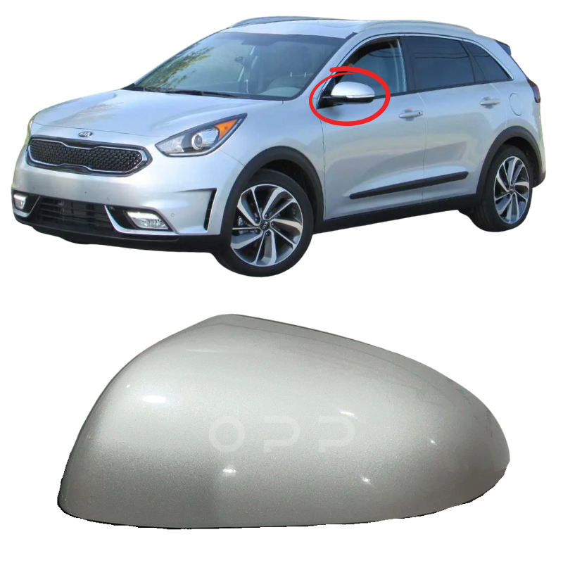 Kia Niro 2016-2022 Door Wing Mirror Cover Painted