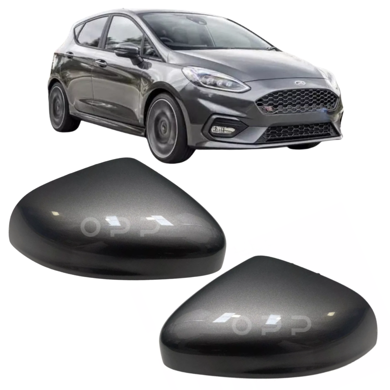 Ford Fiesta MK8 2018- Door Wing Mirror Cover Painted Magnetic Grey